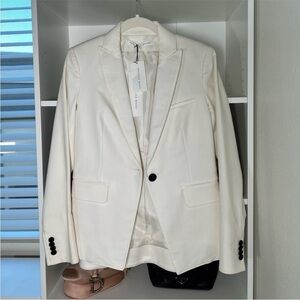 Veronica Beard Cream Blazer